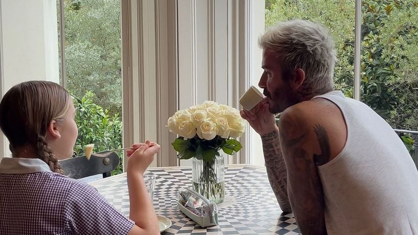 Harper Seven und David Beckham