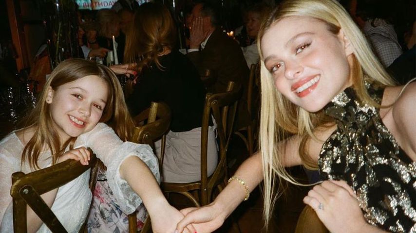 Beckham-Tochter Harper Seven und Model Nicola Peltz