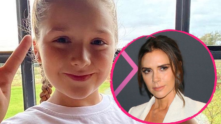 Harper Beckham passt auf Mama Victorias Alkoholkonsum auf!