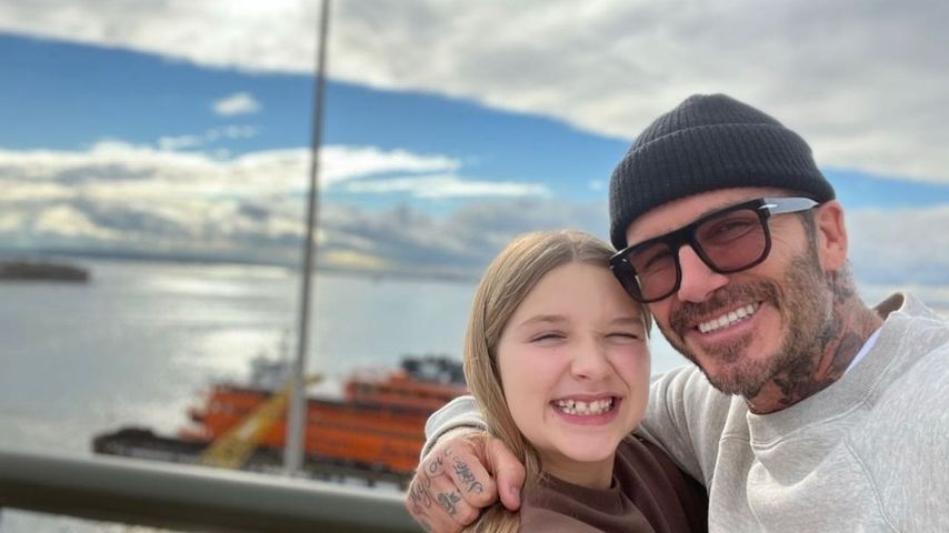 Harper und David Beckham