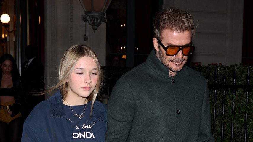 Harper und David Beckham im September 2024