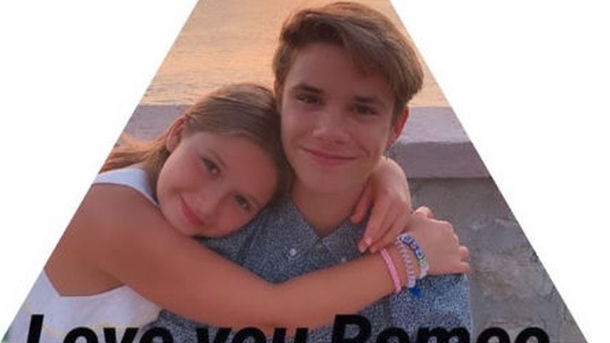 Harpers Geburtstagsgruß an Romeo Beckham