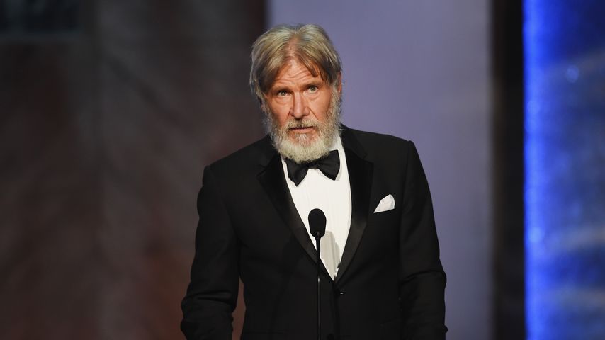 Knutsch-Alarm: Harrison Ford zeigt Leidenschaft
