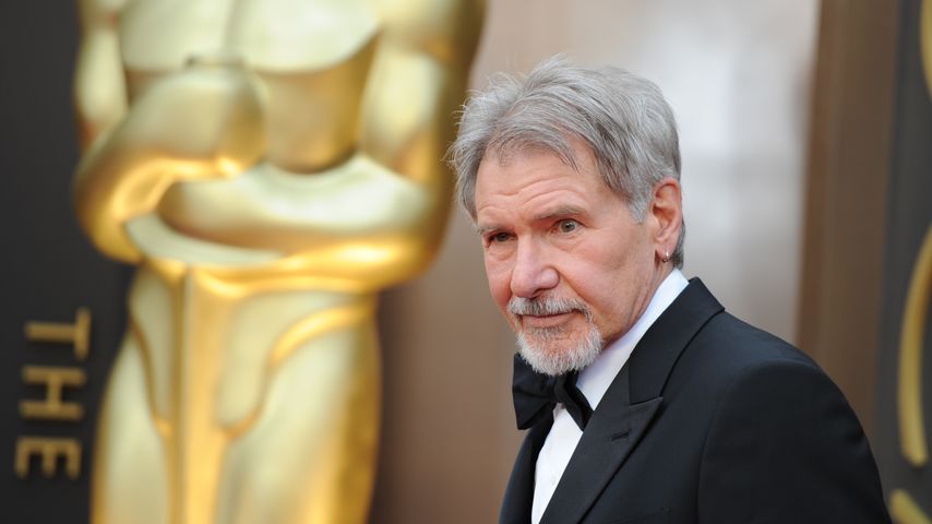 Harrison Ford im Jahr 2014 bei den Oscars