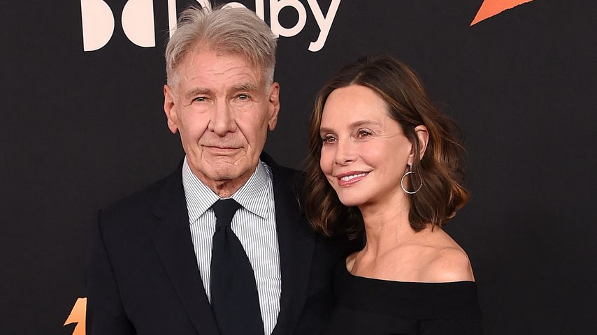 Harrison Ford und Calista Flockhart bei einer Filmpremiere im Juni 2023