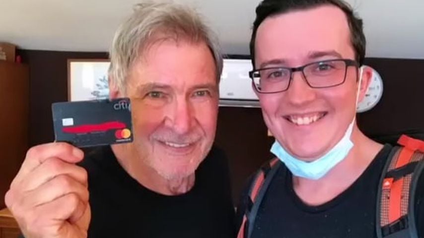 Herrlich: Deutscher Touri findet Harrison Fords Kreditkarte!