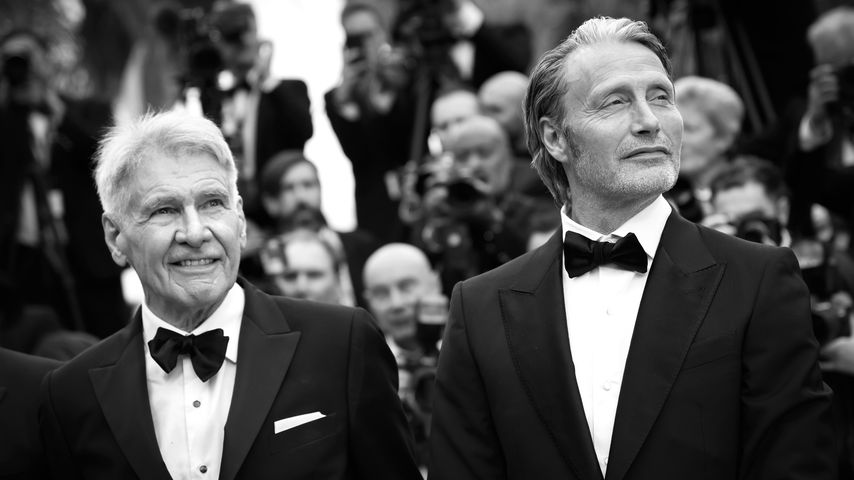 Harrison Ford und Mads Mikkelsen bei den Filmfestspielen in Cannes 2023