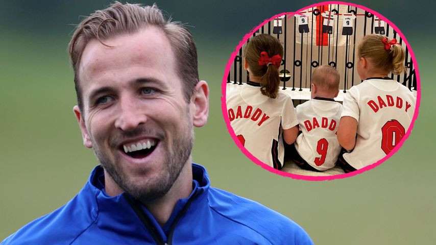 EM-Match: So süß drückt Harry Kanes Familie ihm die Daumen