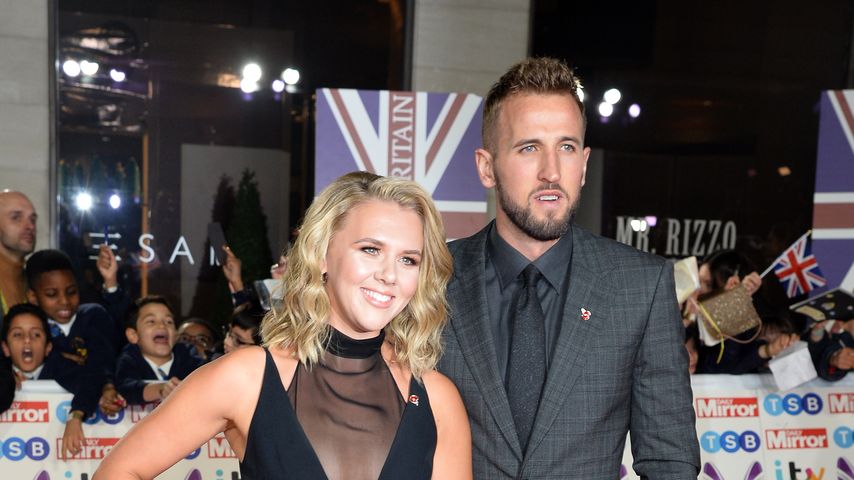 Harry Kane mit seiner Frau Kate, Oktober 2019