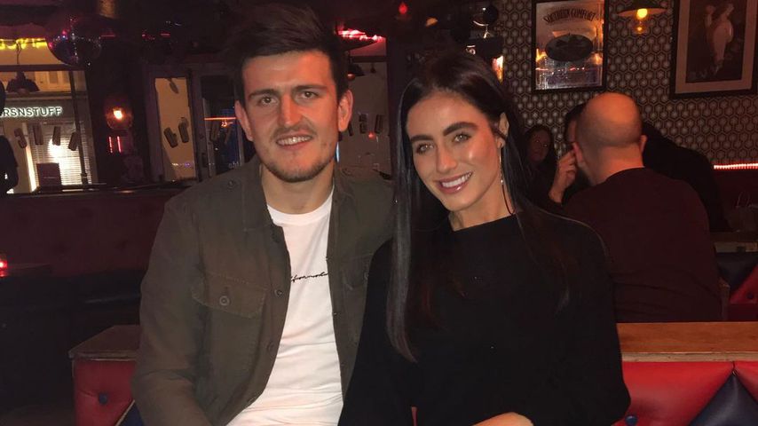 Harry Maguire und seine Frau Fern Hawkins im Juni 2021