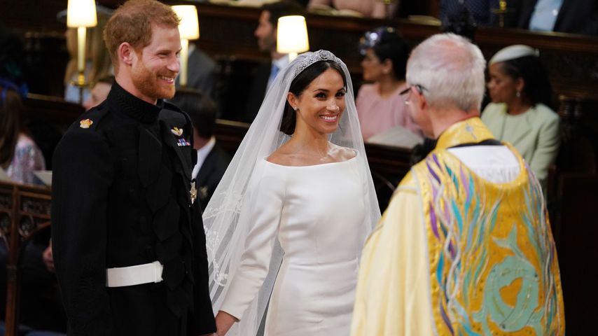 Prinz Harry, Herzogin Meghan und Justin Welby