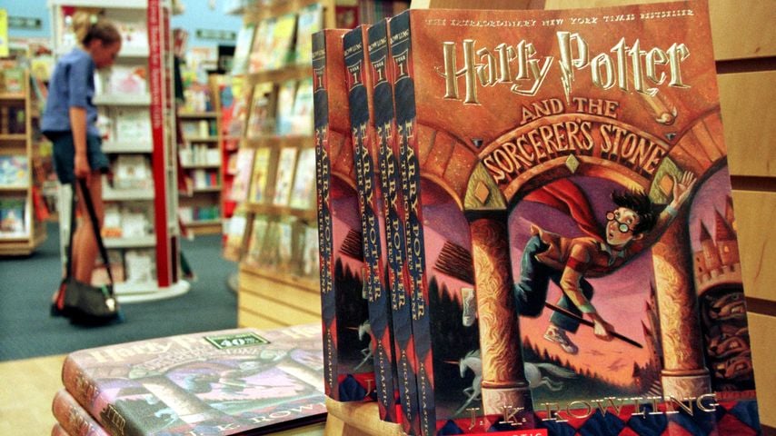 Die englische Version des ersten Bandes von "Harry Potter"