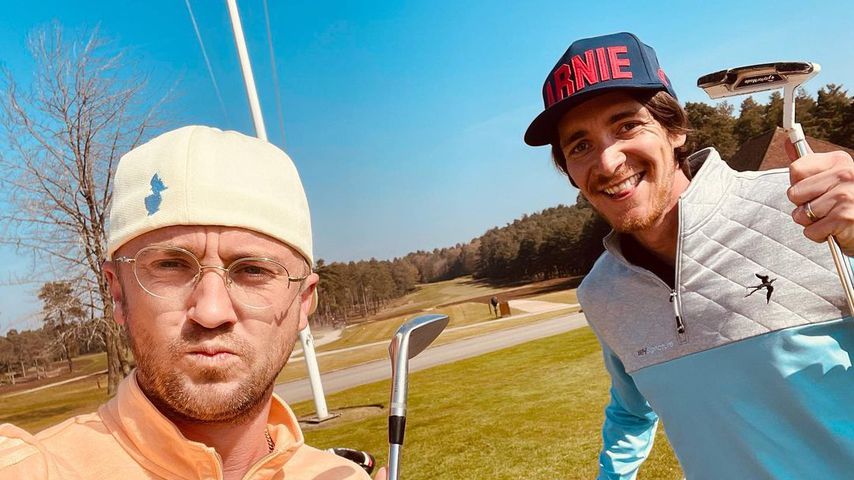 "Harry Potter"-Stars James Phelps und Tom Felton
