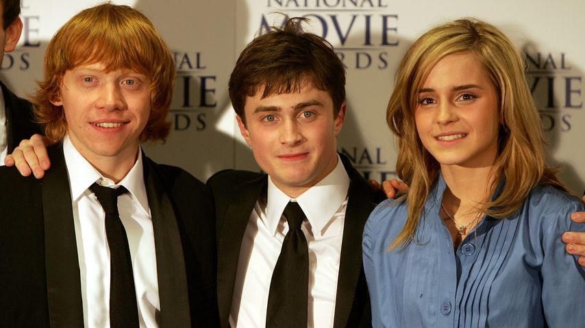 "Harry Potter"-Stars Rupert Grint, Emma Watson und Daniel Radcliffe