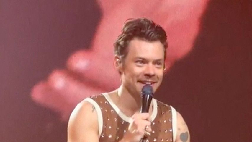 Harry Styles bei einem Konzert in Wales