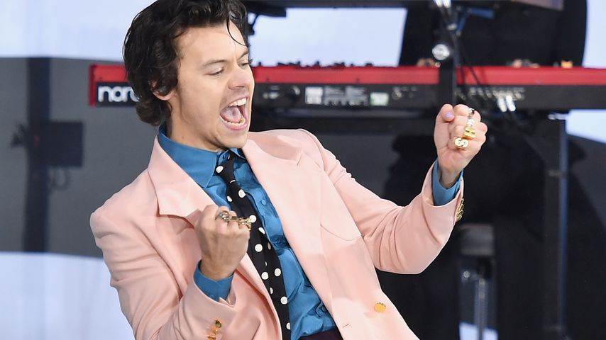 Harry Styles bei einem Auftritt in NYC im Februar 2020