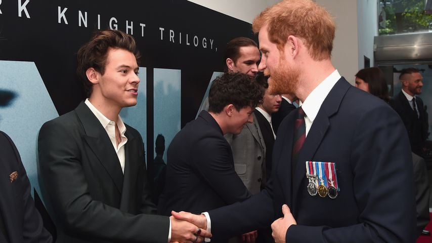 Harry Styles und Prinz Harry auf der "Dunkirk"-Premiere in London
