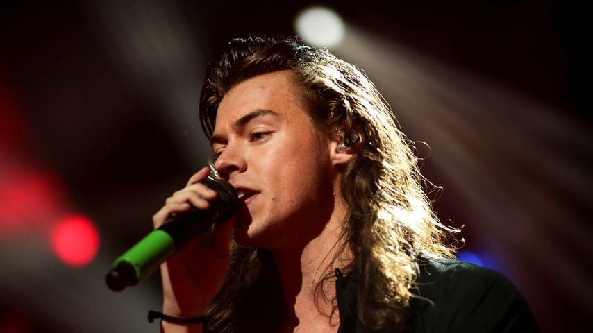 Harry Styles bei einem Auftritt mit One Direcion 2015
