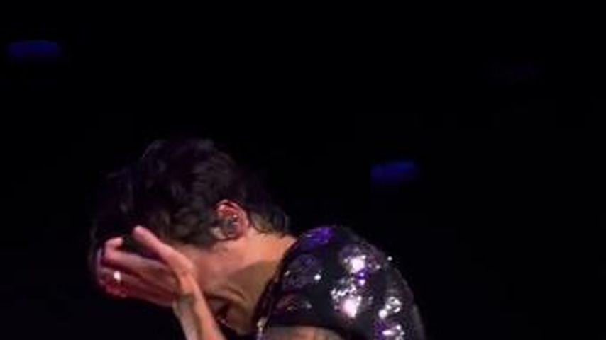 Harry Styles im Kia Forum in Los Angeles