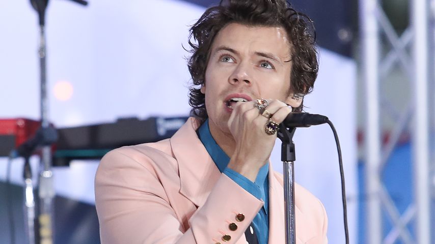 Harry Styles bei einem Auftritt in NYC im Februar 2020