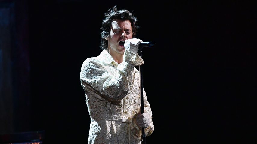 Harry Styles während der BRIT Awards im Februar 2020 in London