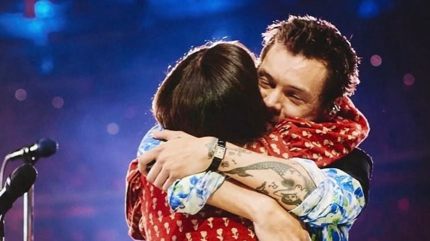 Harry Styles und seine Schwester Gemma im Wembley-Stadion, 2026