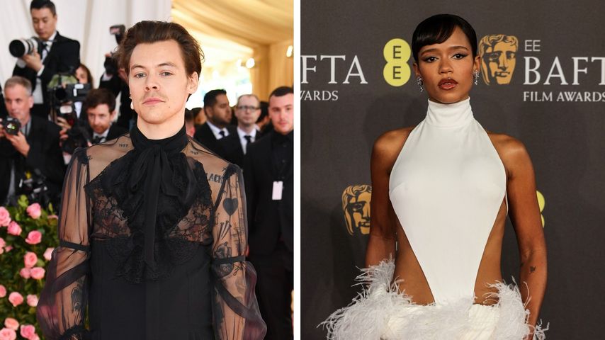 Harry Styles und Taylor Russell stylish in NYC unterwegs