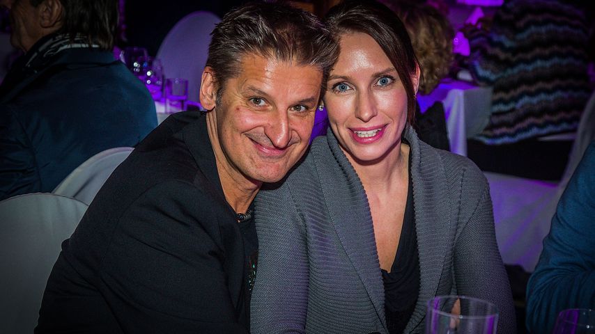 Hartmut Engler und seine Verlobte Katrin im Dezember 2014