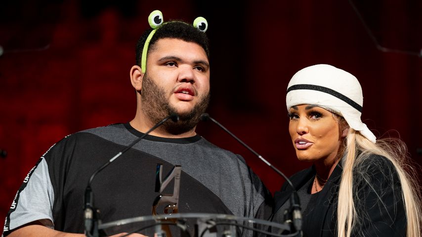 Harvey Price und Katie Price im Februar 2022