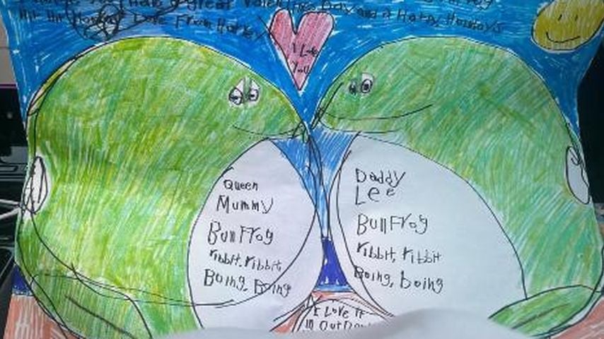 Zeichnung von Katie Prices Sohn Harvey