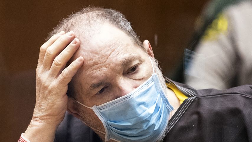 Harvey Weinstein im Gerichtssaal, Juli 2022
