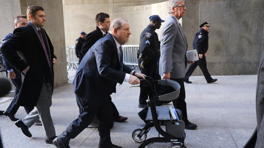 Harvey Weinstein am 24. Februar 2020