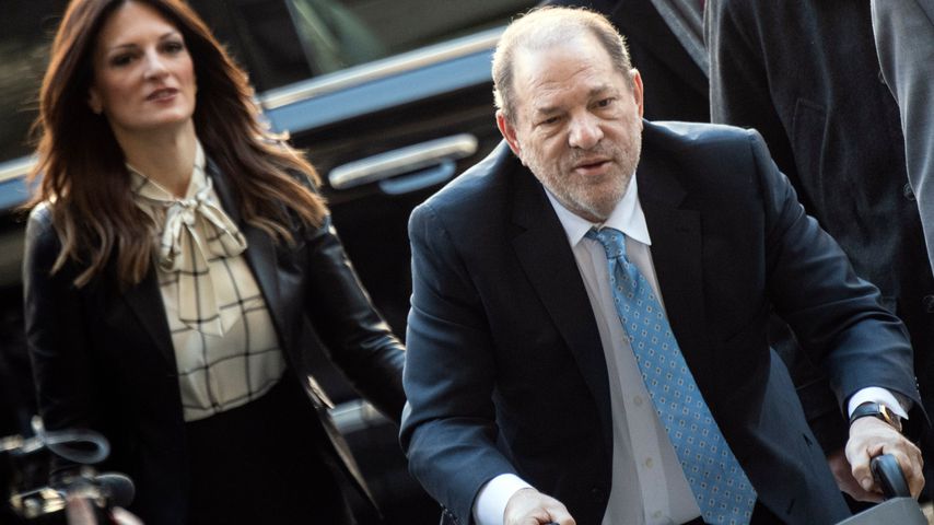 Harvey Weinstein vor dem Gerichtsgebäude in NYC im Februar 2020