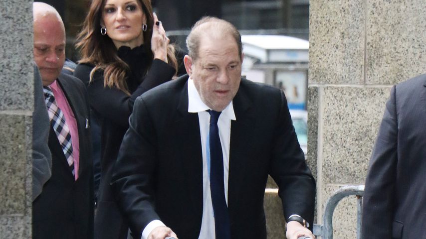 Harvey Weinstein auf dem Weg zum New Yorker Gericht
