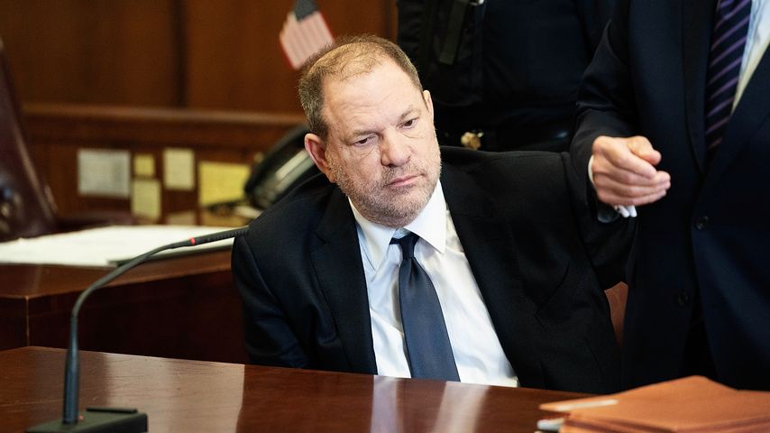 Harvey Weinstein während einer Gerichtsverhandlung im Mai 2018