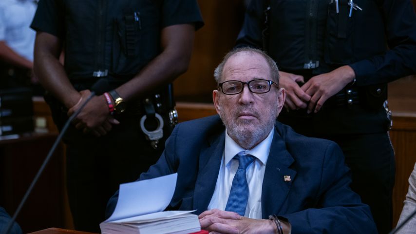 Harvey Weinstein in New York, September 2024