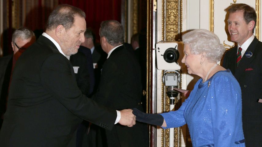Harvey Weinstein und Queen Elizabeth II., 2014