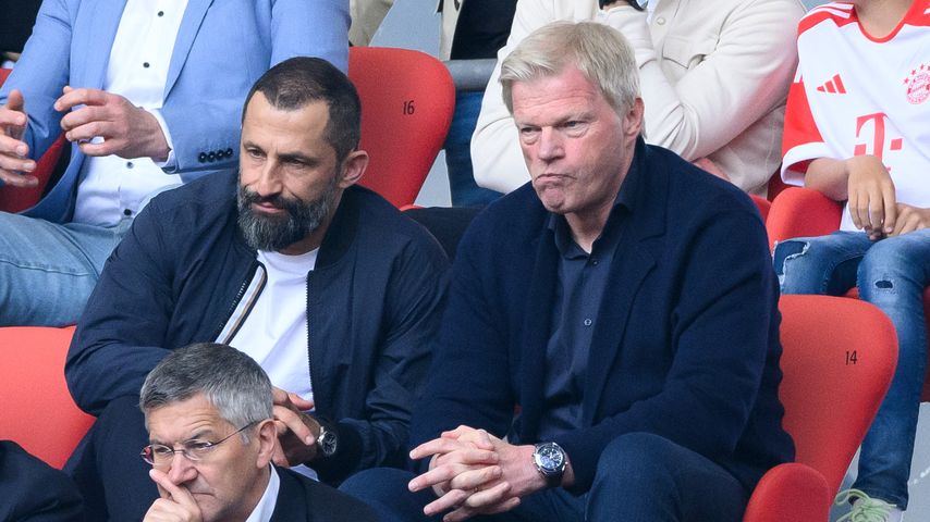 Hasan Salihamidžić und Oliver Kahn am letzten Spieltag, 2023