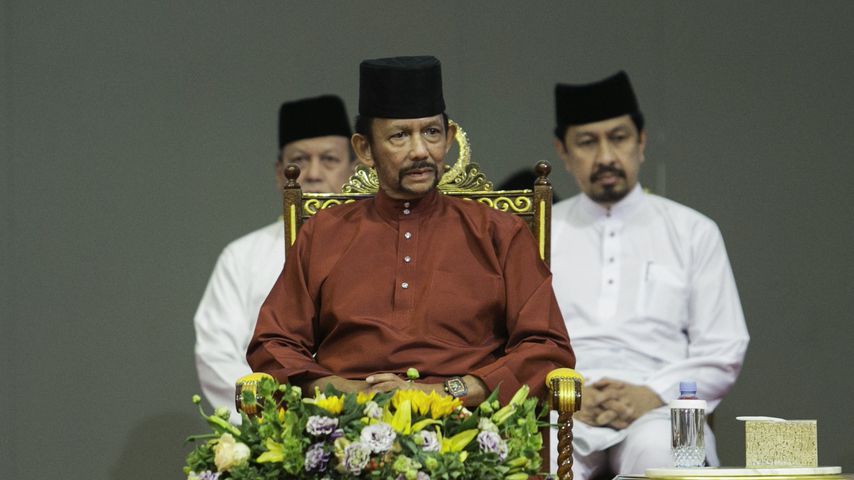 Sultan Hassanal Bolkiah in Bandar Seri Begawan