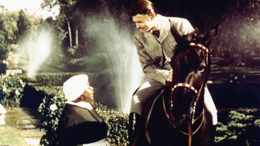 Hattie McDaniel und Clark Gable in "Vom Winde verweht" 1939