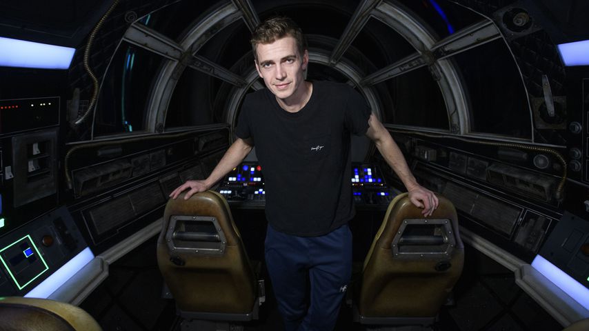 Hayden Christensen im Disneyland, 2019