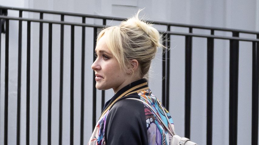 Hayden Panettiere bei der Beerdigung ihres Bruders Jansen Panettiere