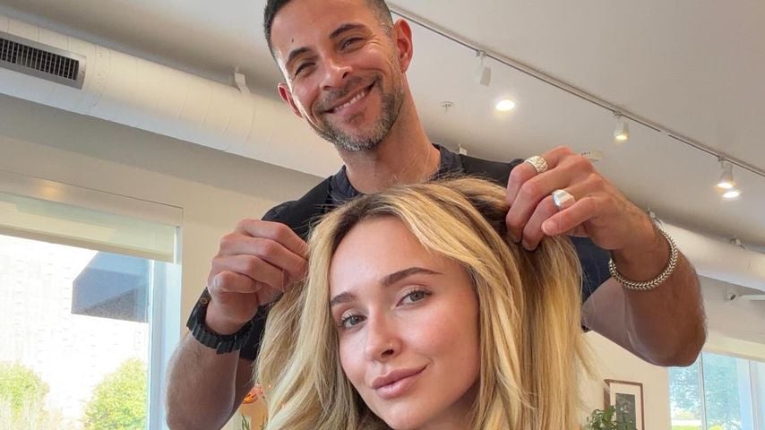 Hayden Panettiere und ihr Hairstylist Erick Orellana