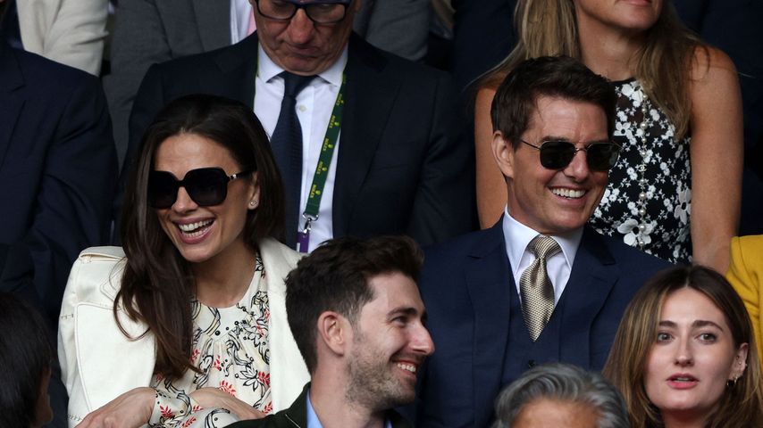 Hayley Atwell und Tom Cruise im Juli 2021 in London
