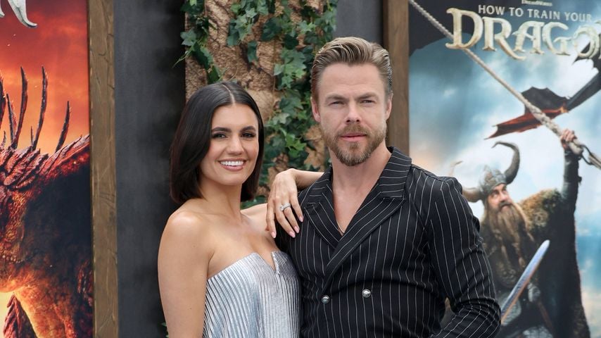Hayley Erbert und Derek Hough bei der LA-Premiere von "How To Train Your Dragon"