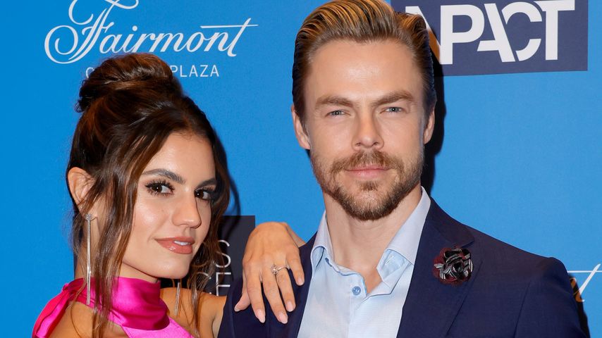 Hayley Erbert und Derek Hough, Juni 2022