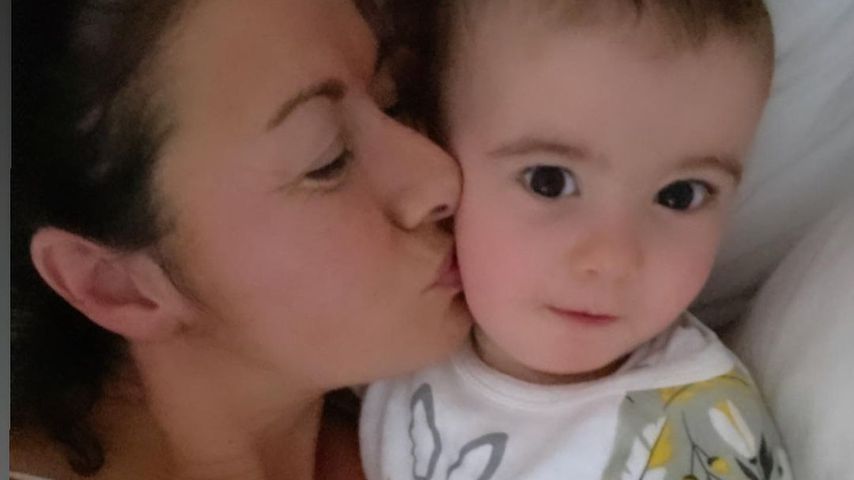 Hayley Tamaddon und ihr Sohn Jasper