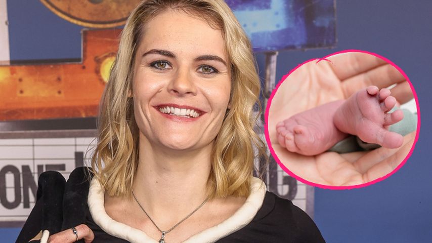 Süße Babyfüße: Hazel Brugger teilt erstes Foto ihrer Tochter