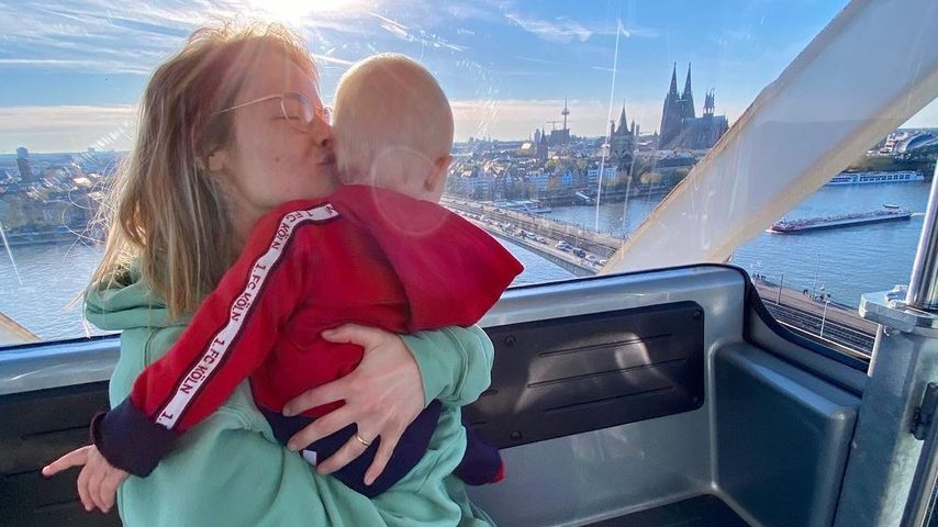 Hazel Brugger und ihre Tochter
