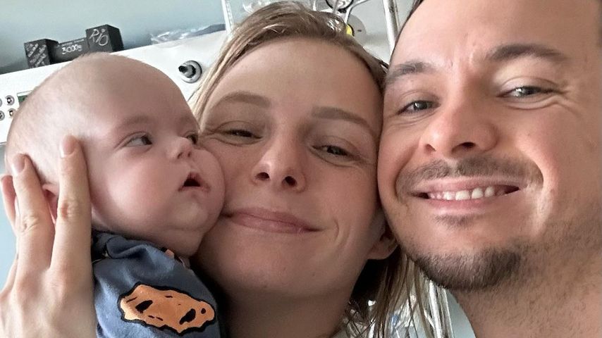 HealthyMandy und FitnessOskar mit ihrem Sohn Rio